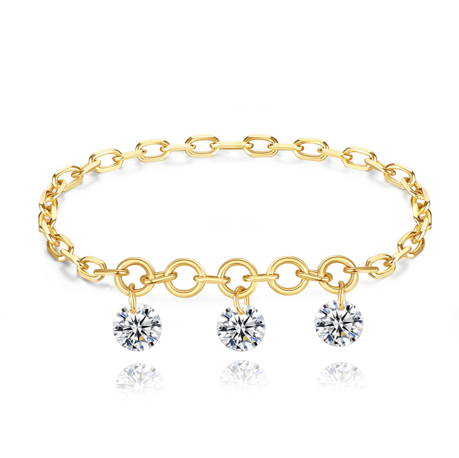 微信图片_20240902152247 18K Drilled Diamond Cluster Ring
