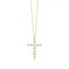 微信图片_20240901210144 18K Gold Cross Pendant Diamond Necklace