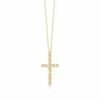 微信图片_20240901210203 18K Gold Cross Pendant Diamond Necklace