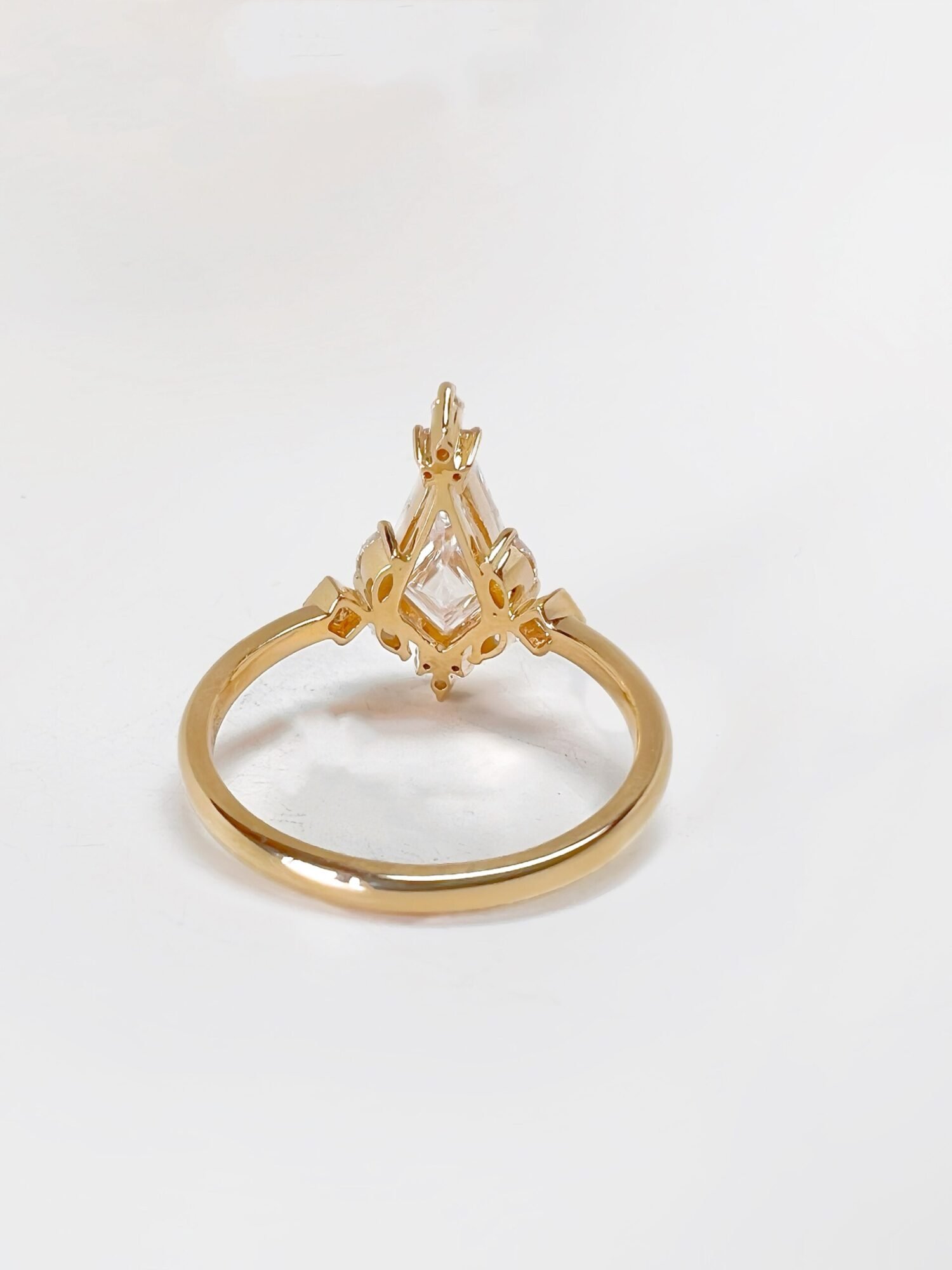 Celestial Kite-Cut Diamond Ring in Gold