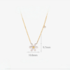 img_9386 18K Gold Natural Diamond Daisy Necklace | Delicate Floral Pendant