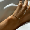 Eau de Rose Cut Diamond Hand Chain