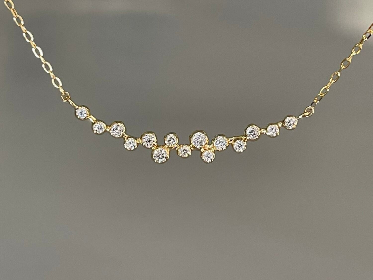 ddb0530a6876c458dd4709420f7f8b15 Blossom | 18K Gold Floral Diamond Necklace