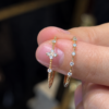 5cd25616-f015-4c61-9834-a3511e481818-2 18K Gold Diamond Clover Ultra-Thin Ring