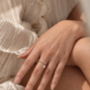 682f0ac0-3e1b-486c-b842-0b218206de5d-2 18K Gold Floating Pear Diamond Open Ring