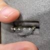 6840 18K Gold Floating Diamond Band Ring