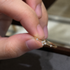 8d4d5360-8657-4370-bb2a-e743ea7e4495-2 18K Gold Diamond Clover Ultra-Thin Ring