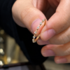 a55713c6-053e-453d-86fd-72cf5fd8f9ab 18K Gold Floating Diamond Band Ring