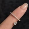 img_0852-2 18K Gold Floating Pear Diamond Open Ring