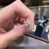 img_2443 18K Solid Gold Four-Petal Lab Grown Diamond Stud Earrings | 1.00 CTW
